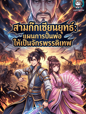 ปก สามก๊กเซียนยุทธ์: แผนการปั้นพ่อให้เป็นจักรพรรดิเทพ